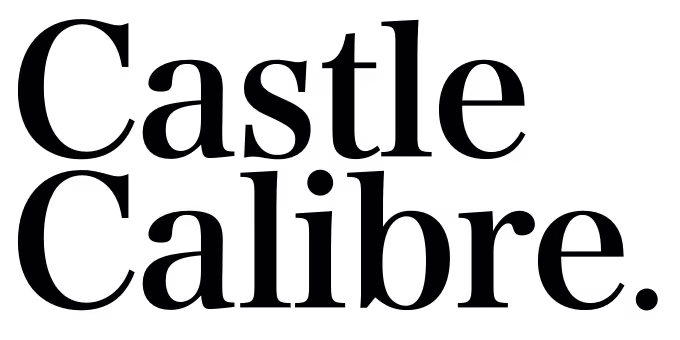 Castle Calibre text logo